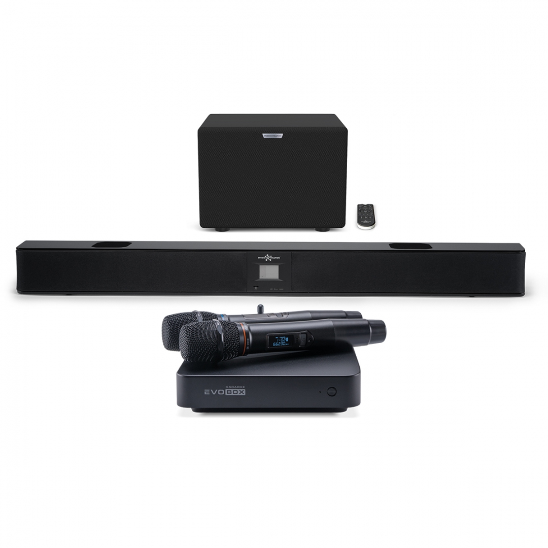 караоке-комплект EVOBOX Plus + EvoSound Bar (саундбар с караоке) в Ленинградской области