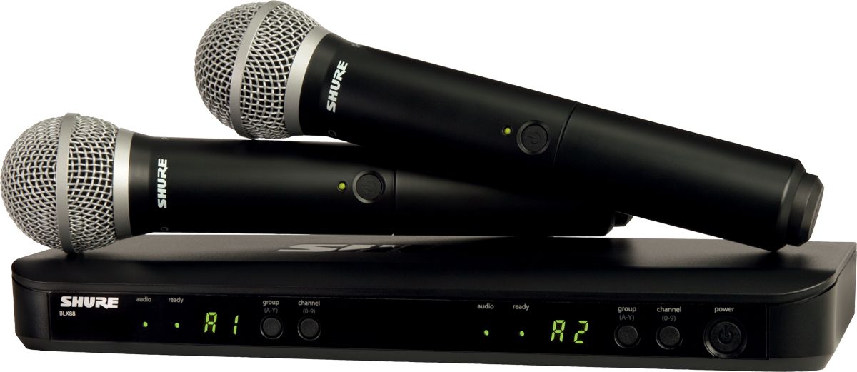 SHURE BLX288E/PG58 M17 вокальная радиосистема в Ленинградской области