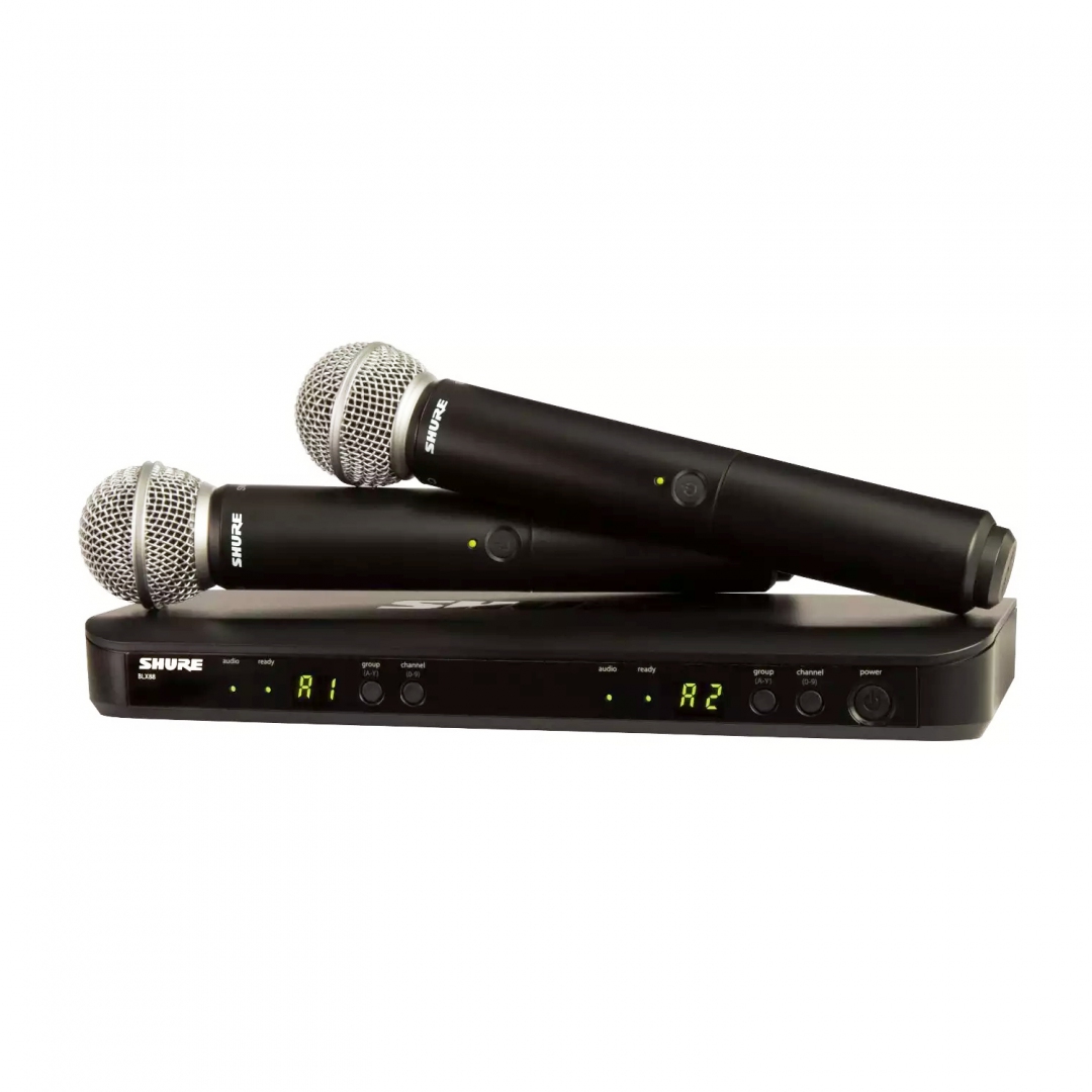 SHURE BLX288E/SM58 M17 вокальная радиосистема в Ленинградской области