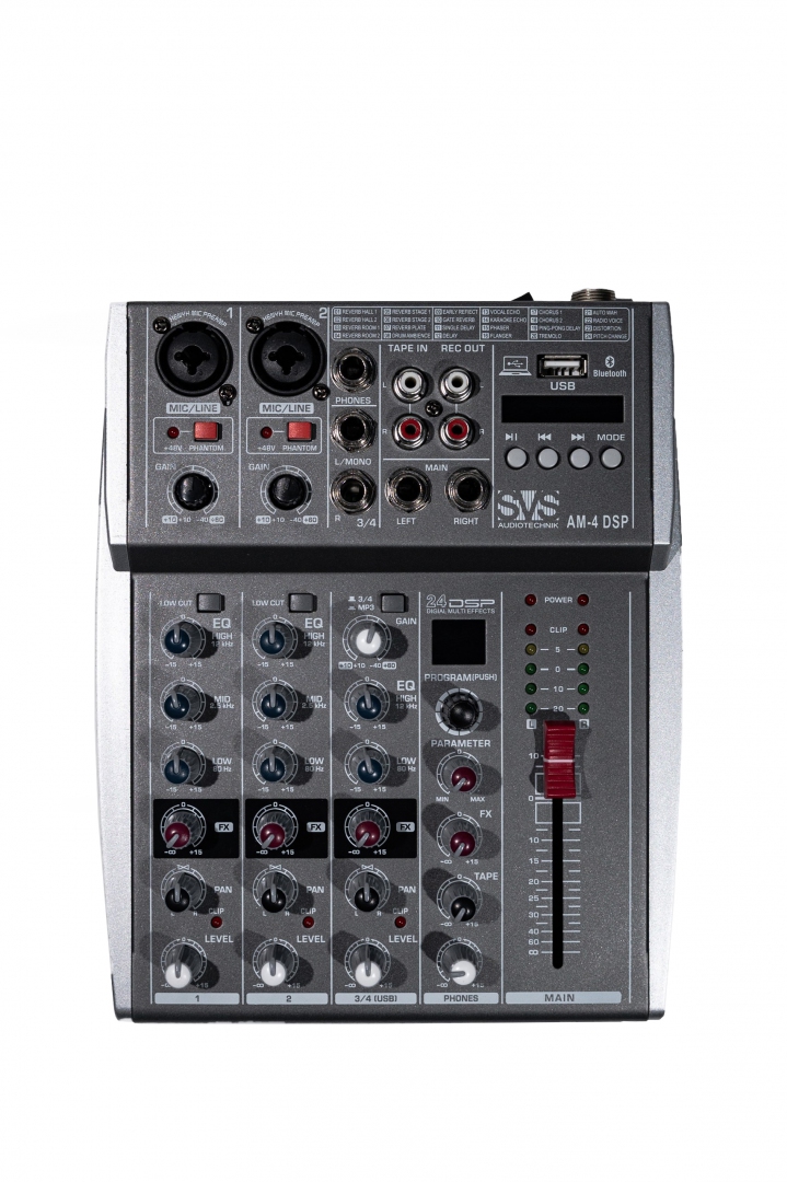 SVS Audiotechnik mixers AM-4 DSP Аналоговый микшерный пульт, 4-канала в Ленинградской области