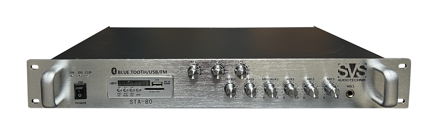 SVS Audiotechnik STA-80 Микшер-усилитель для систем Public Address в Ленинградской области