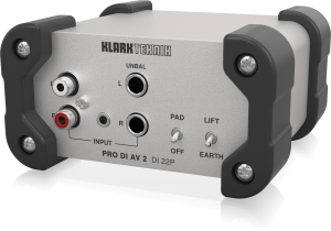 Klark Teknik DI 22P пассивный стерео директ-бокс в Ленинградской области